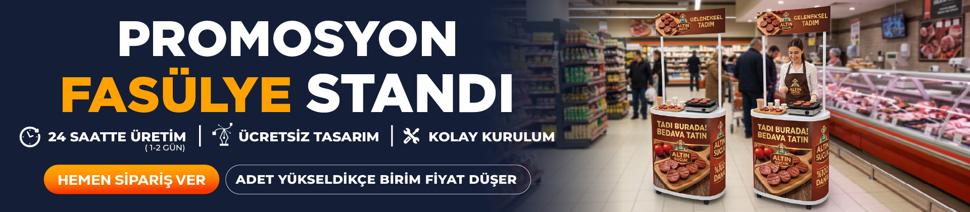 Promosyon Fasülye Standı