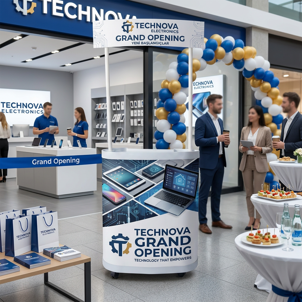 Açılış Promosyon Fasülye Standı