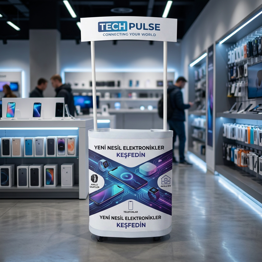 Elektronik Ürün Fasülye Tanıtım Standı