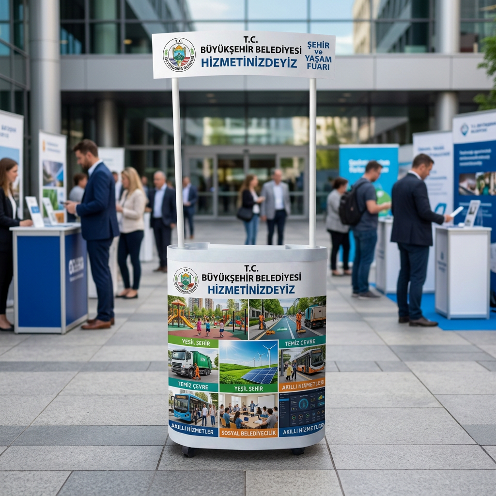 Belediye Promosyon Fasülye Standı