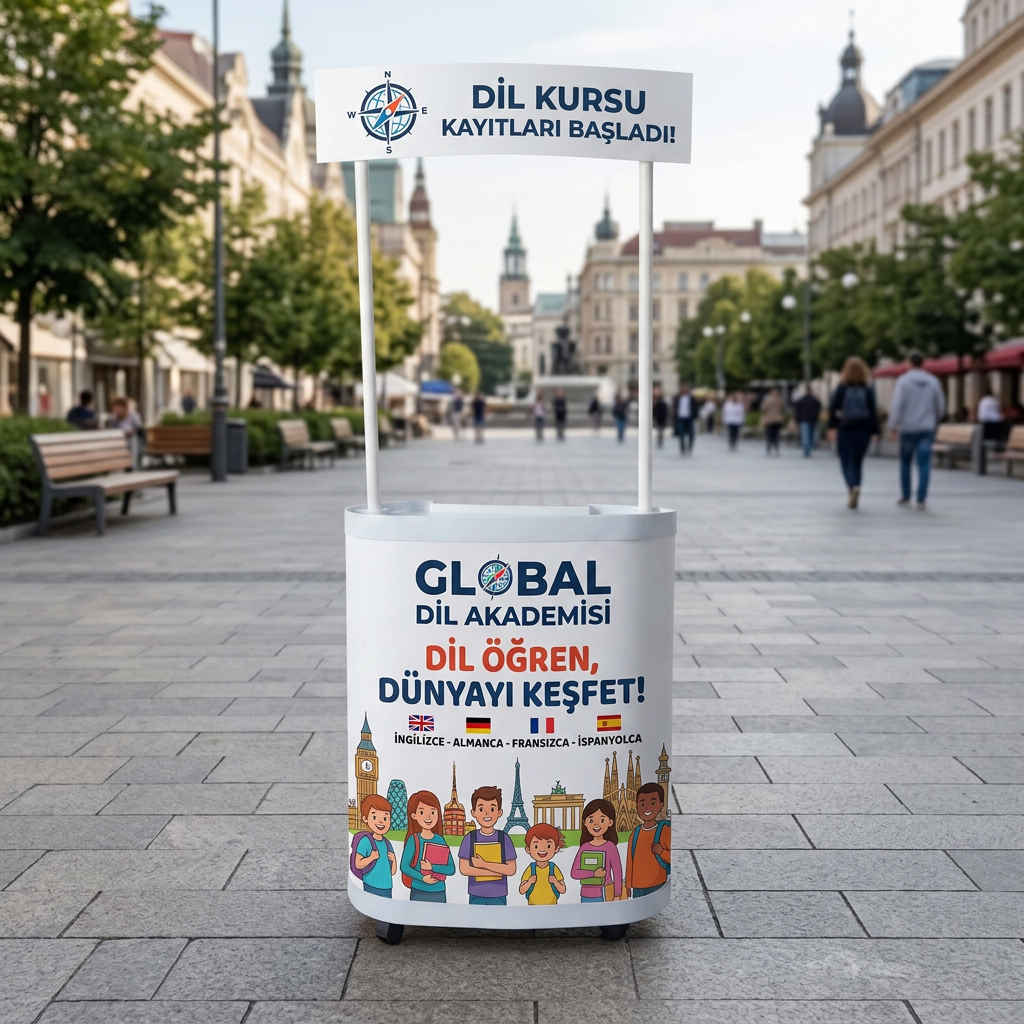 Dış Mekan Reklam Fasülye Standı