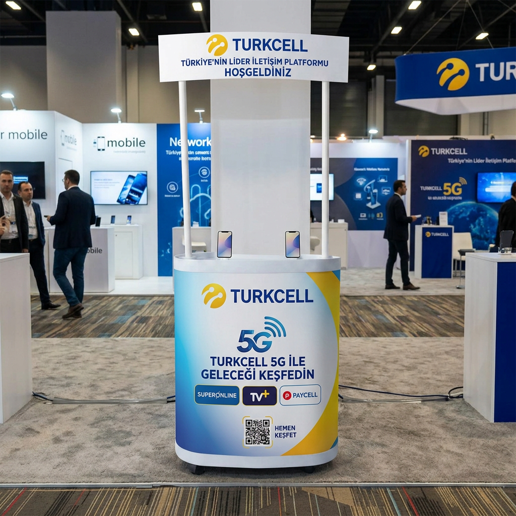 GSM Tanıtım Fasülye Oval Stand