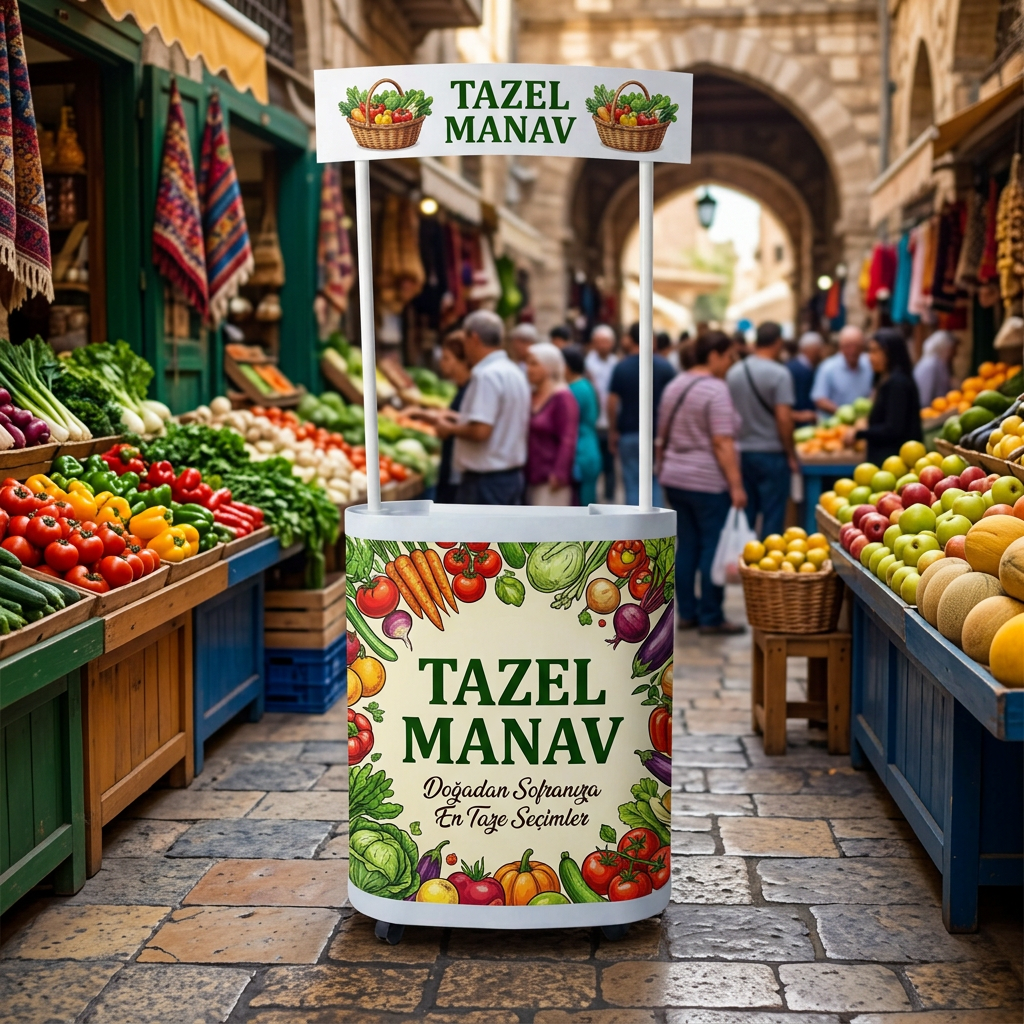 Manav Fasülye Tadım Standı
