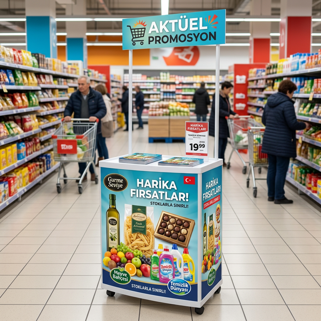 Market Kare Fasülye Stand