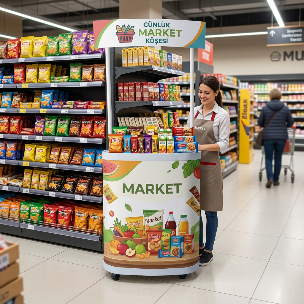 Market Fasülye Tadım Standı