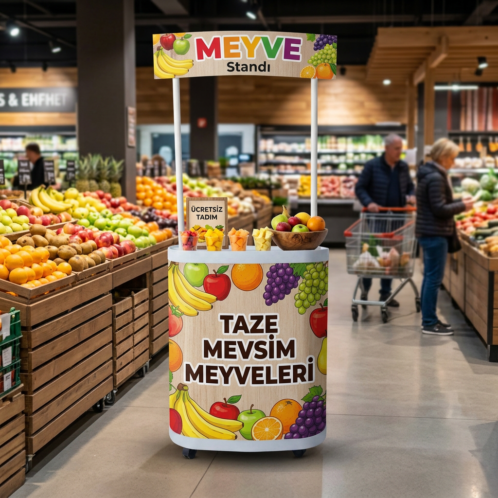 Meyve Fasülye Tadım Standı