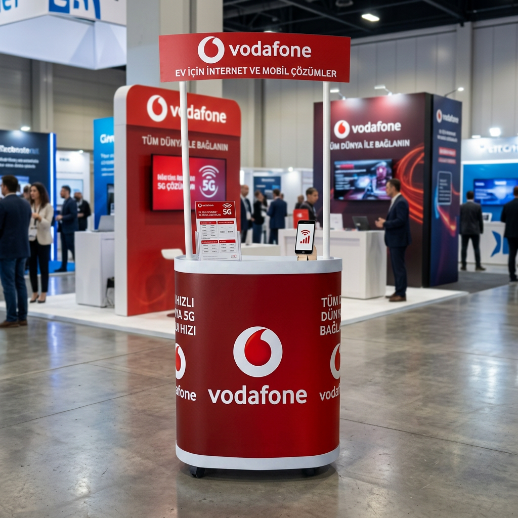 GSM Tanıtım Fasülye Oval Stand