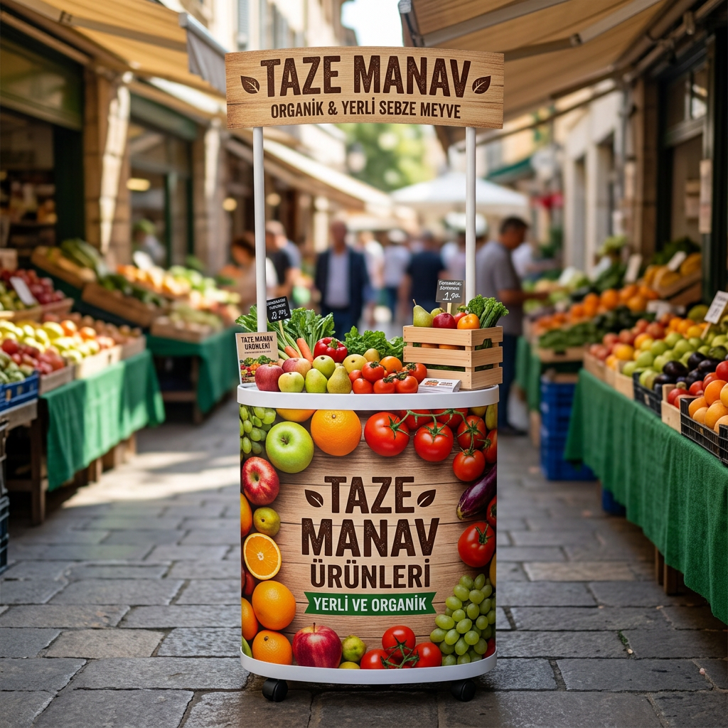 Manav Fasülye Tadım Standı