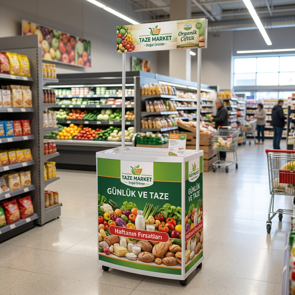 Market Kare Fasülye Stand